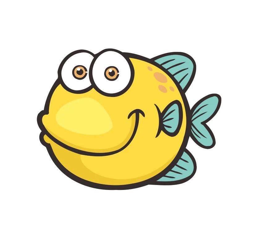 Gelber Fisch